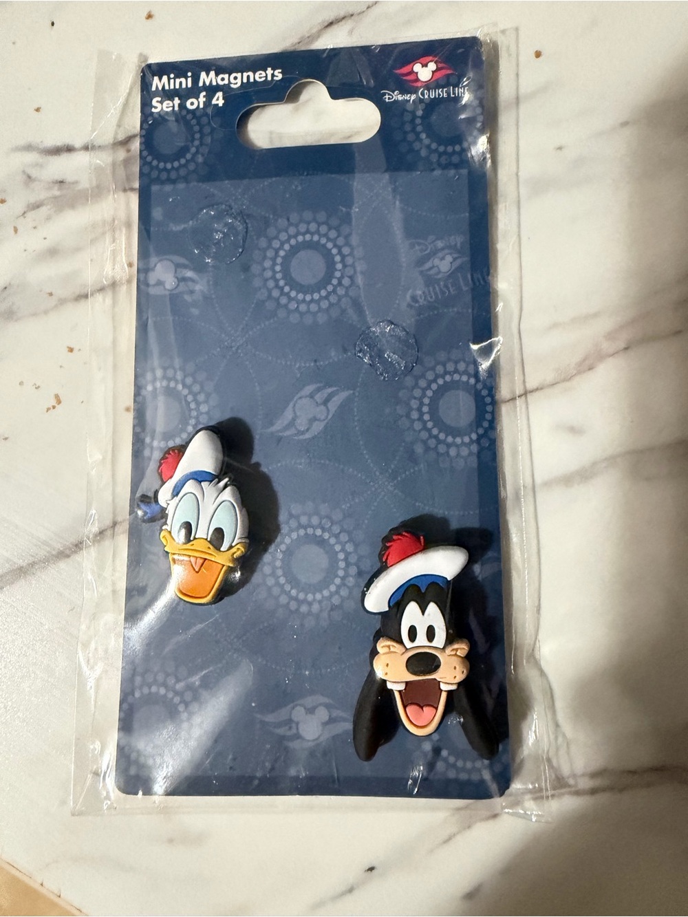 DCL Disney cruise line mini magnets Donald Goody
